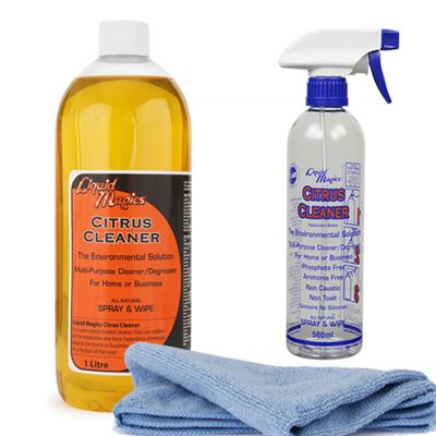 Liquid Magics Citrus Cleaner Concentrate - 1 Litre KIT