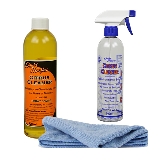 Liquid Magics Citrus Cleaner Concentrate - 500 ml KIT